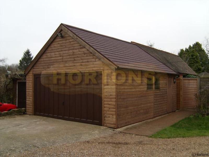 5 5m X 5 5m Double Garage Timber Framed 2226 Timber Frame Garage